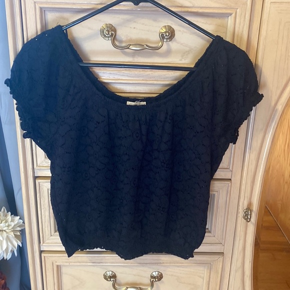 Lace Crop Top - Picture 1 of 5